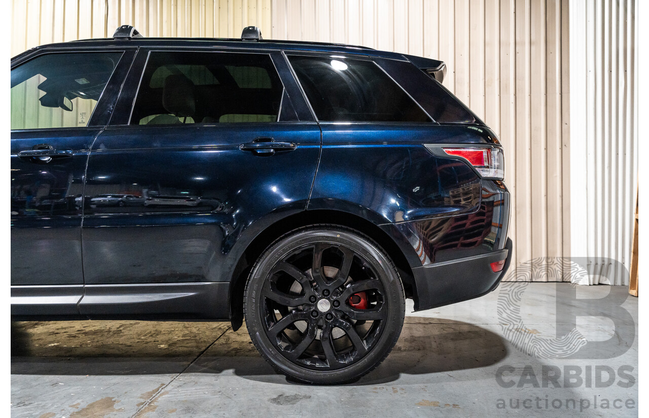 3/2014 Range Rover Sport 3.0 SDV6 Autobiography LW 4d Wagon Mariana Black Metallic Turbo Diesel V6 3.0L
