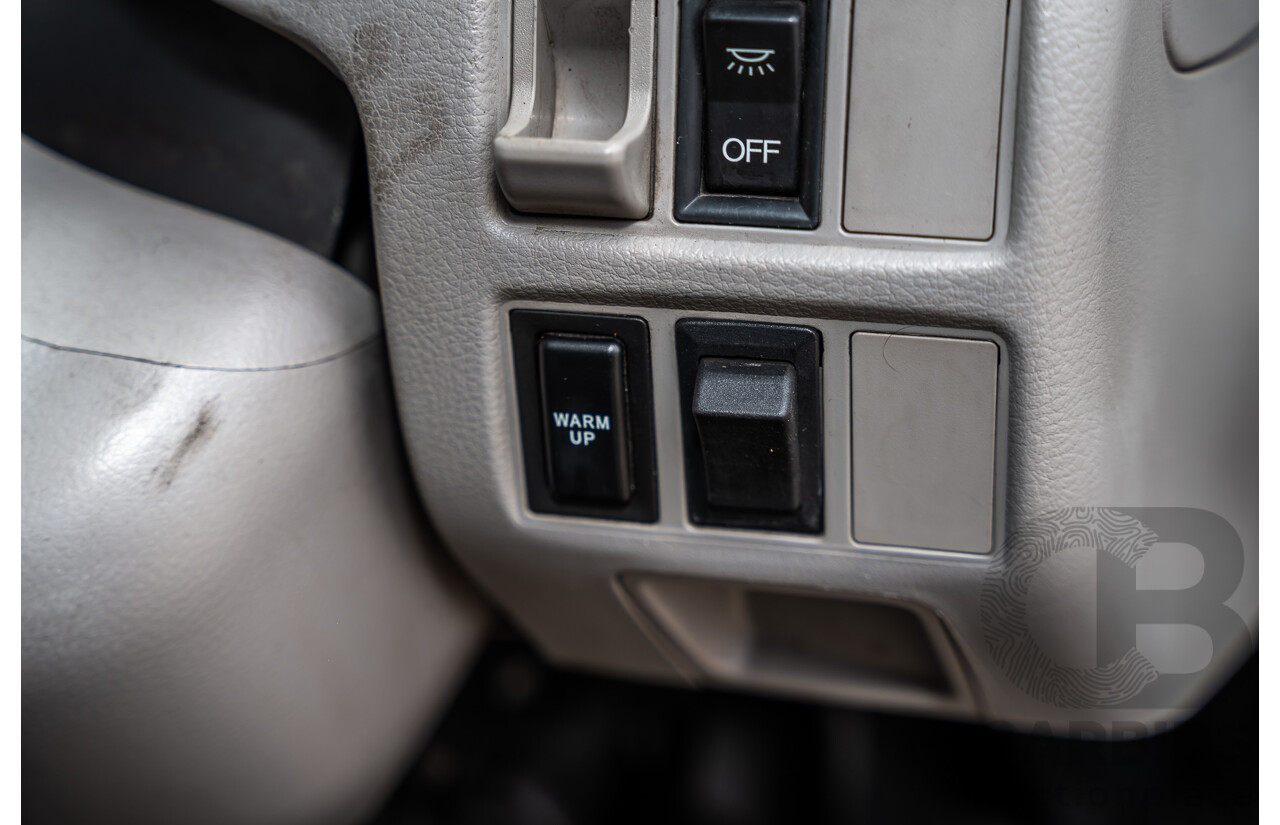 05/2008 Hino Dutro 414 - 300 Series 4x2 2d Cab Chassis White Turbo Diesel - Refidgerated Food Truck