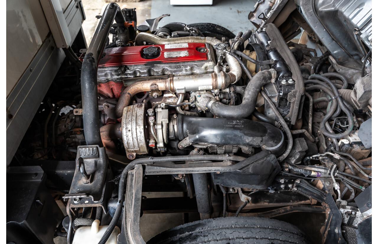 05/2008 Hino Dutro 414 - 300 Series 4x2 2d Cab Chassis White Turbo Diesel - Refidgerated Food Truck