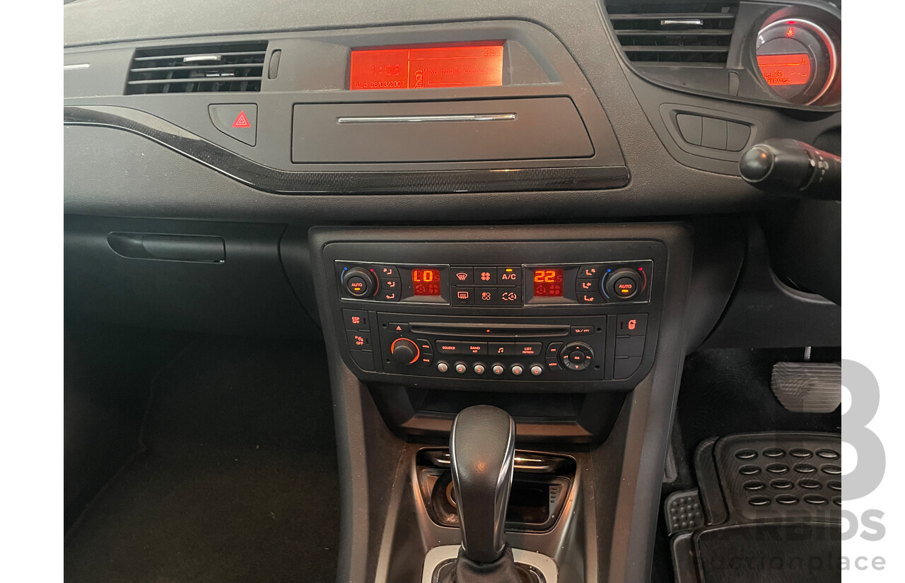 11/10 Citroen C5 2.0 HDI EXCLUSIVE FWD X7 MY10 4D Sedan Blue 2.0L