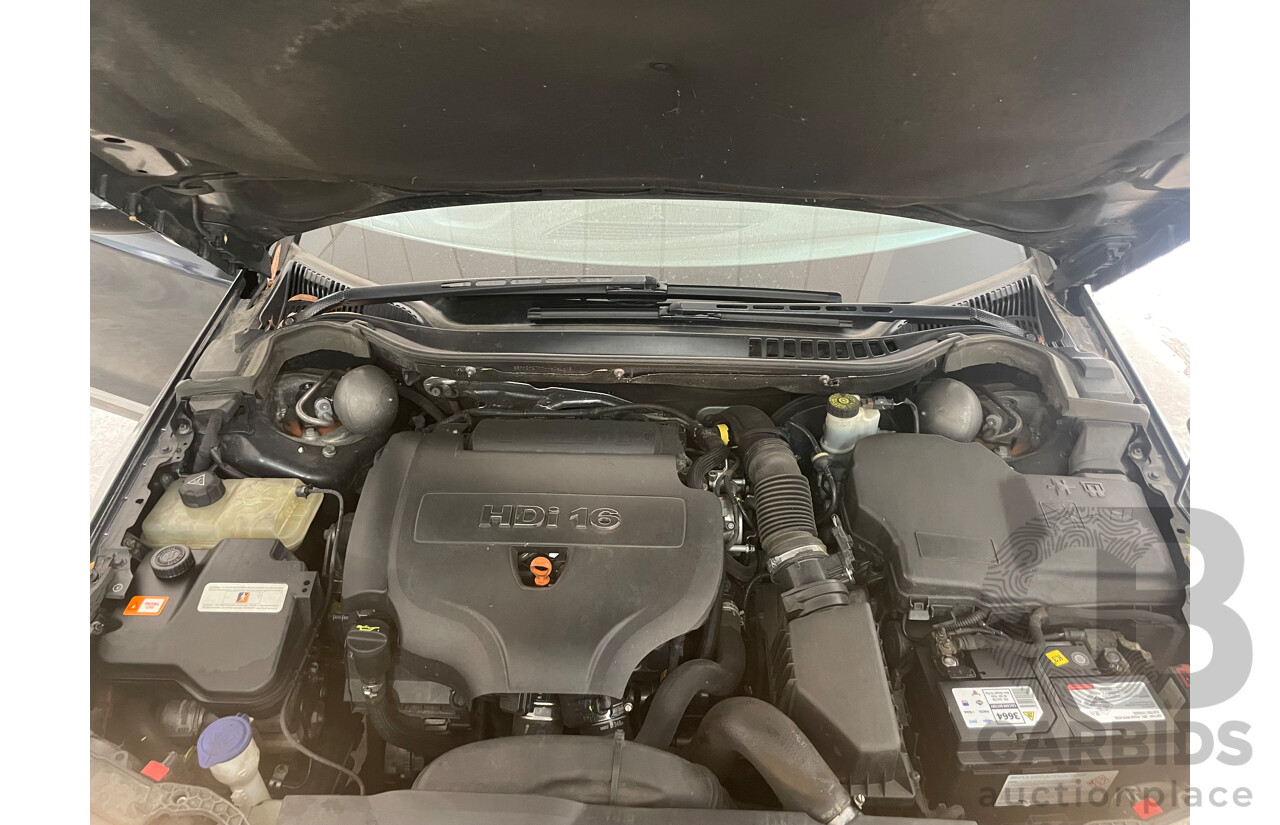 11/10 Citroen C5 2.0 HDI EXCLUSIVE FWD X7 MY10 4D Sedan Blue 2.0L