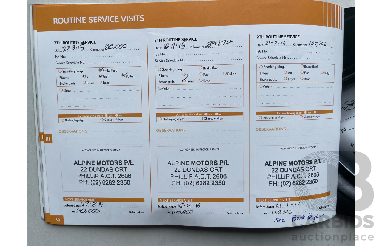 11/10 Citroen C5 2.0 HDI EXCLUSIVE FWD X7 MY10 4D Sedan Blue 2.0L