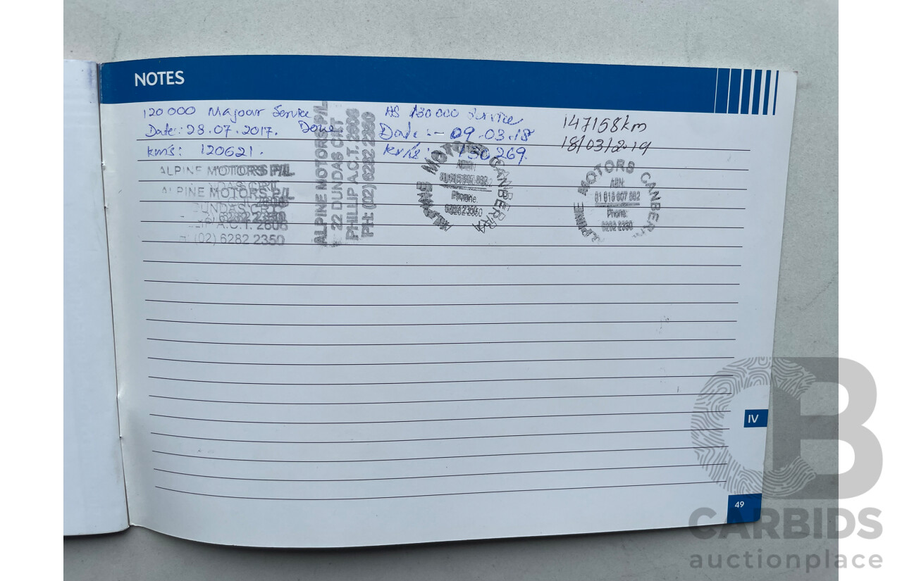 11/10 Citroen C5 2.0 HDI EXCLUSIVE FWD X7 MY10 4D Sedan Blue 2.0L