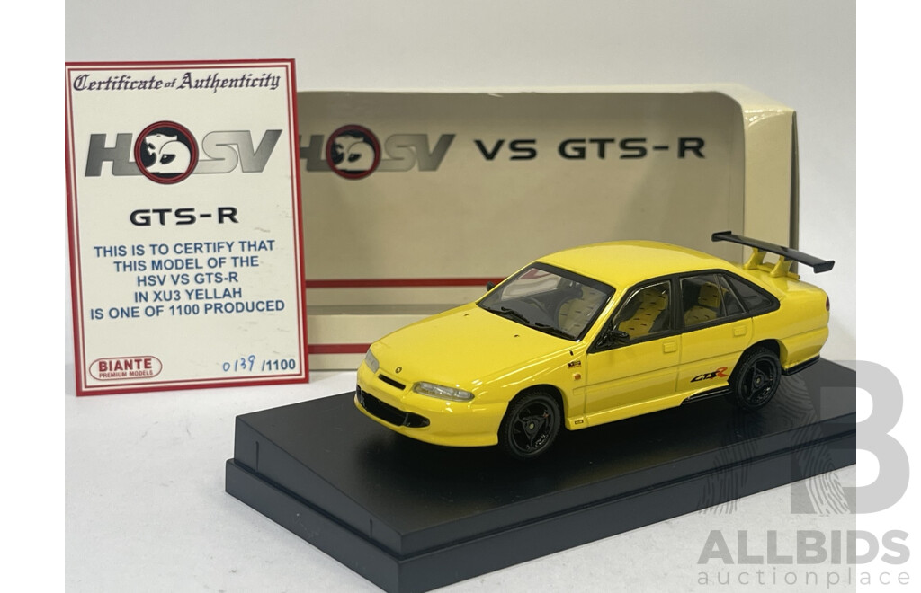 Biante Holden VS Commodore HSV - Lot 1525722 | ALLBIDS