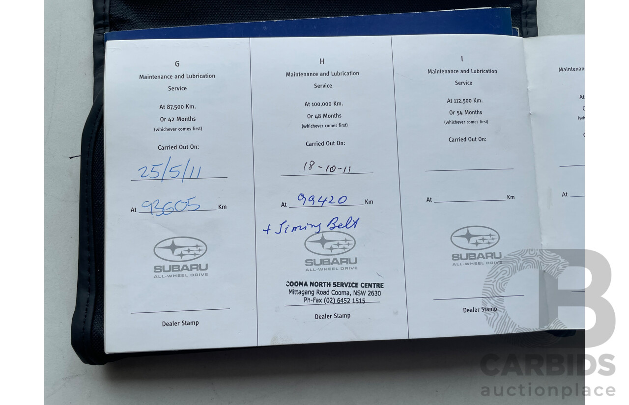 8/2007 Subaru Forester X MY07 4d Wagon Silver 2.5L