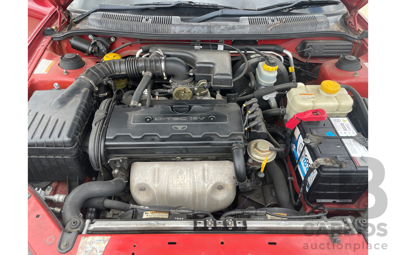 6/2000 Daewoo Nubira CDX SERIES II 4d Wagon Maroon 2.0L