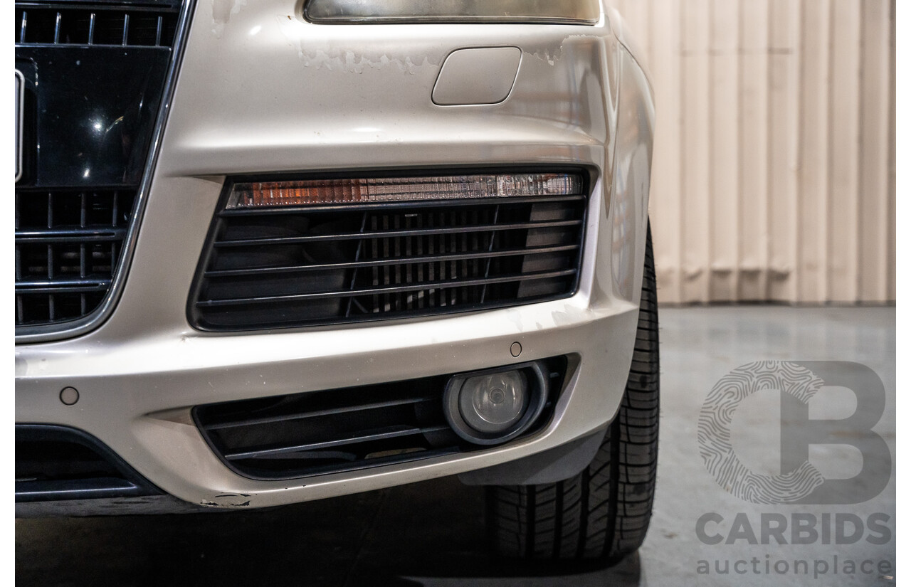 2/2008 Audi Q7 3.0 TDI Quattro (AWD) S-Line Package MY08 Upgrade 4d Wagon Beige Turbo Diesel V6 3.0L - 7 Seater