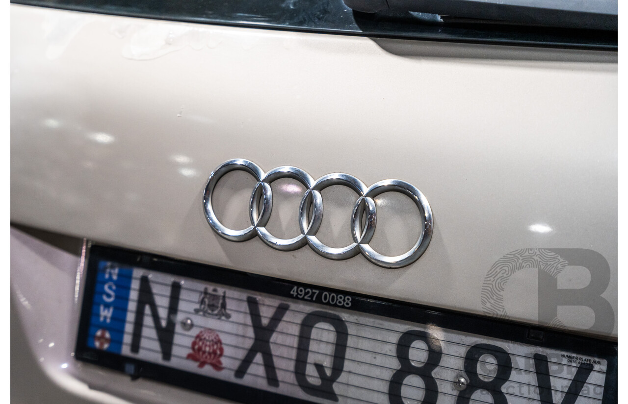 2/2008 Audi Q7 3.0 TDI Quattro (AWD) S-Line Package MY08 Upgrade 4d Wagon Beige Turbo Diesel V6 3.0L - 7 Seater