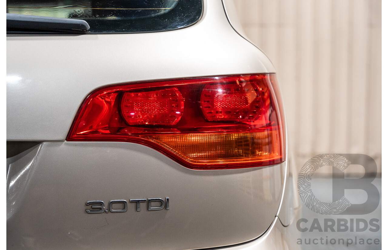 2/2008 Audi Q7 3.0 TDI Quattro (AWD) S-Line Package MY08 Upgrade 4d Wagon Beige Turbo Diesel V6 3.0L - 7 Seater