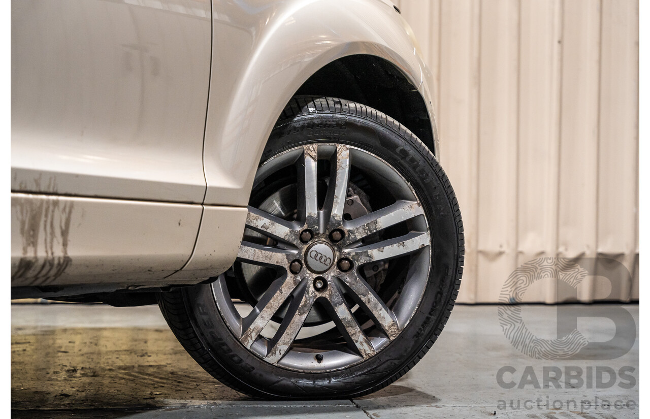 2/2008 Audi Q7 3.0 TDI Quattro (AWD) S-Line Package MY08 Upgrade 4d Wagon Beige Turbo Diesel V6 3.0L - 7 Seater