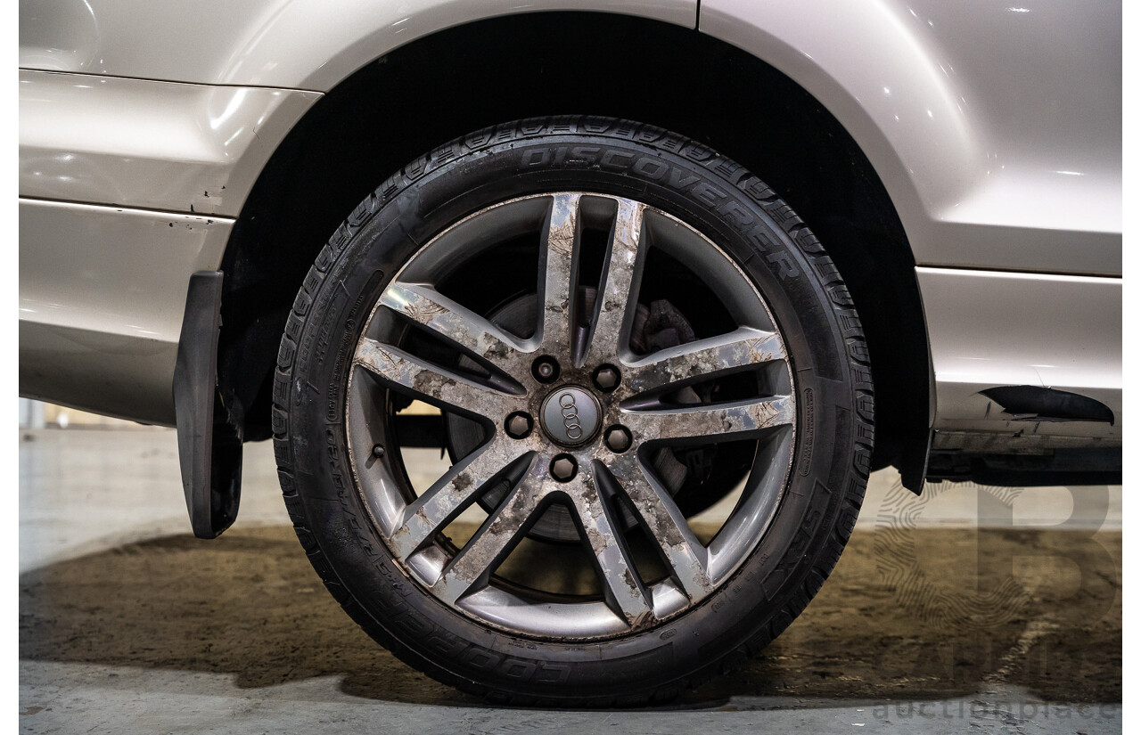 2/2008 Audi Q7 3.0 TDI Quattro (AWD) S-Line Package MY08 Upgrade 4d Wagon Beige Turbo Diesel V6 3.0L - 7 Seater