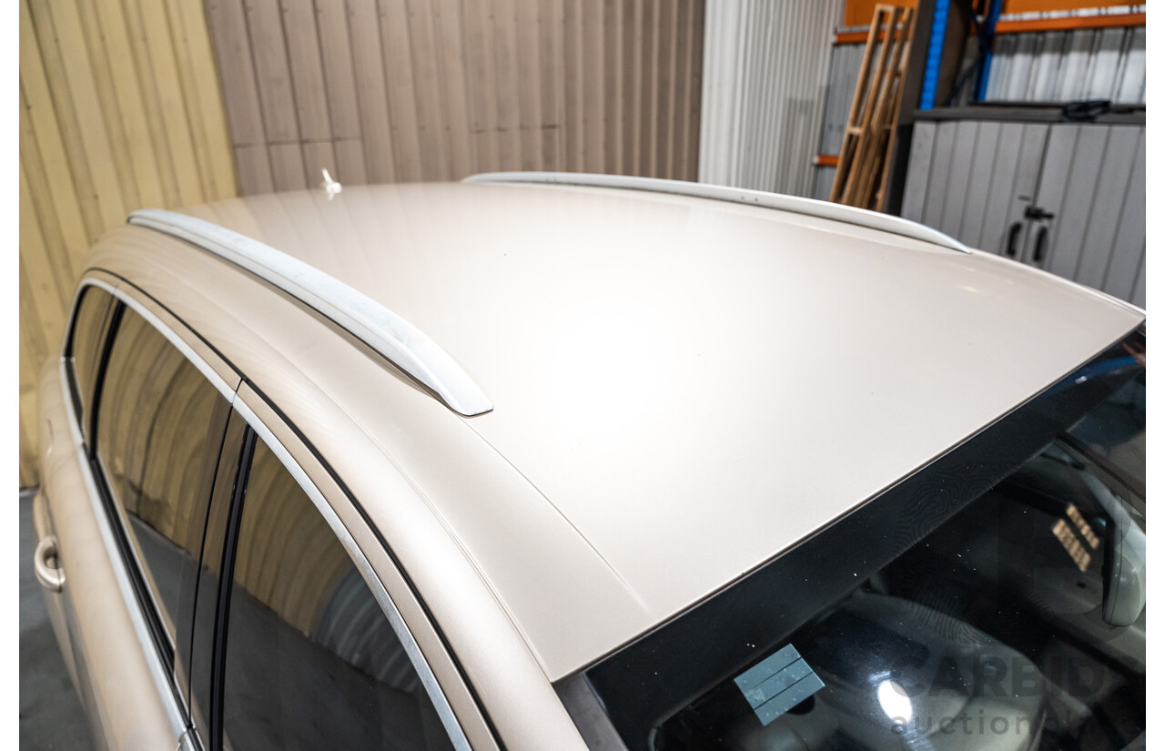 2/2008 Audi Q7 3.0 TDI Quattro (AWD) S-Line Package MY08 Upgrade 4d Wagon Beige Turbo Diesel V6 3.0L - 7 Seater