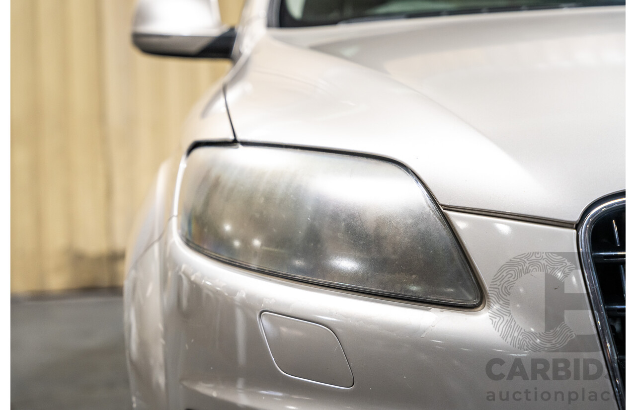 2/2008 Audi Q7 3.0 TDI Quattro (AWD) S-Line Package MY08 Upgrade 4d Wagon Beige Turbo Diesel V6 3.0L - 7 Seater