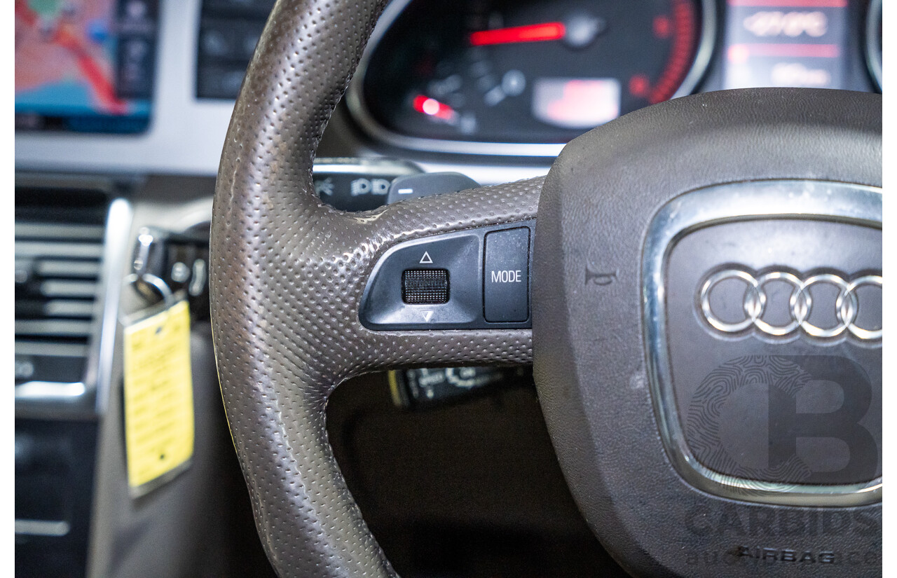 2/2008 Audi Q7 3.0 TDI Quattro (AWD) S-Line Package MY08 Upgrade 4d Wagon Beige Turbo Diesel V6 3.0L - 7 Seater