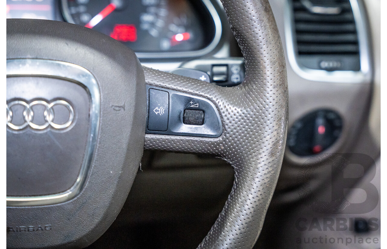 2/2008 Audi Q7 3.0 TDI Quattro (AWD) S-Line Package MY08 Upgrade 4d Wagon Beige Turbo Diesel V6 3.0L - 7 Seater