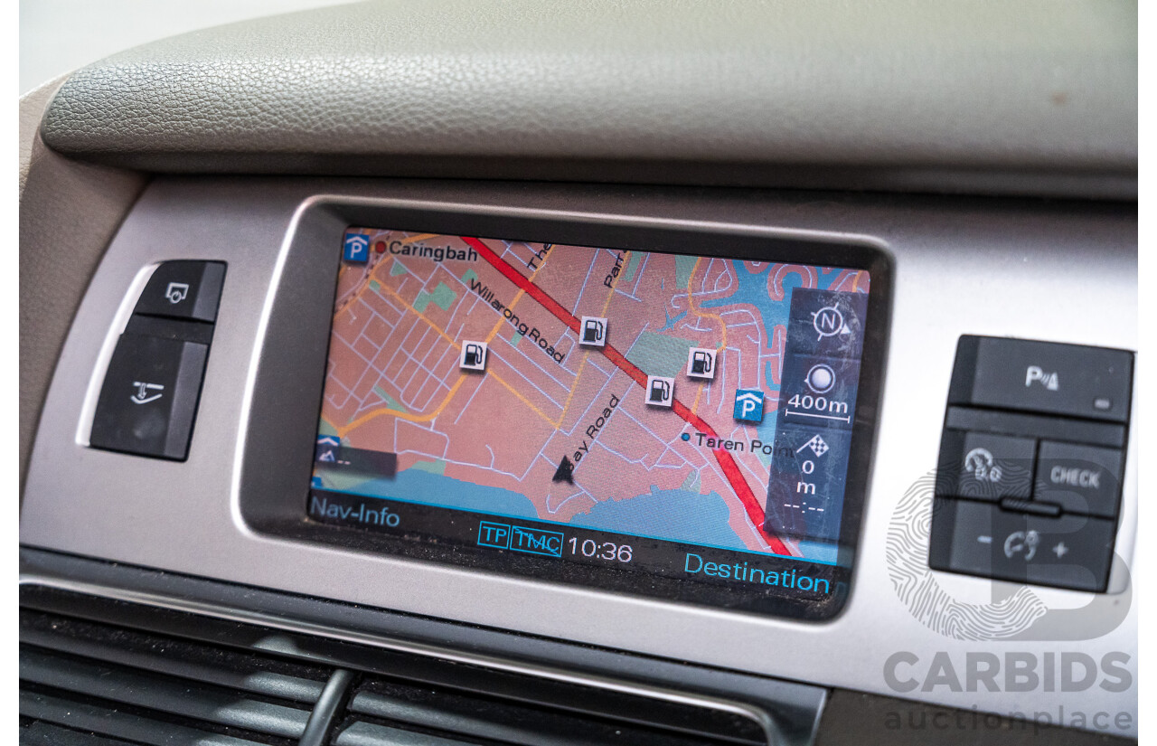 2/2008 Audi Q7 3.0 TDI Quattro (AWD) S-Line Package MY08 Upgrade 4d Wagon Beige Turbo Diesel V6 3.0L - 7 Seater