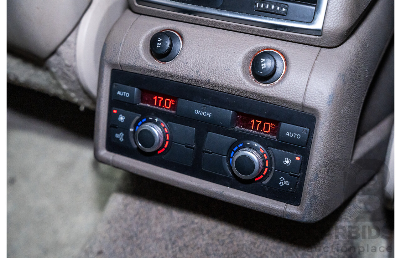 2/2008 Audi Q7 3.0 TDI Quattro (AWD) S-Line Package MY08 Upgrade 4d Wagon Beige Turbo Diesel V6 3.0L - 7 Seater