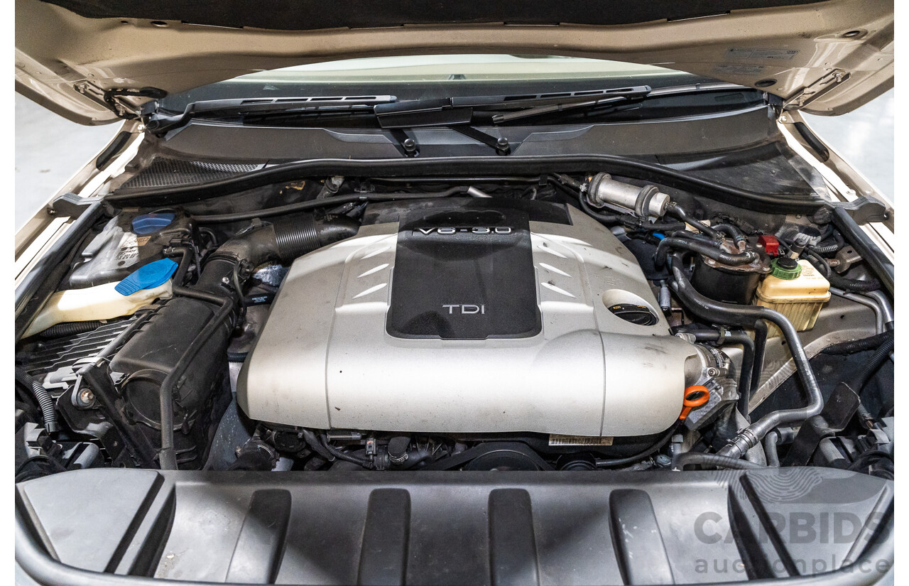 2/2008 Audi Q7 3.0 TDI Quattro (AWD) S-Line Package MY08 Upgrade 4d Wagon Beige Turbo Diesel V6 3.0L - 7 Seater