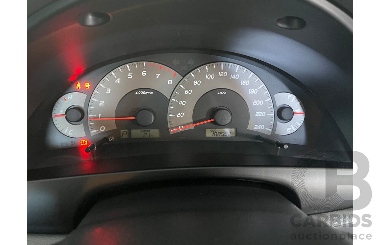 05/10 Toyota Camry ALTISE FWD ACV40R 09 UPGRADE 4D Sedan Green 2.4L