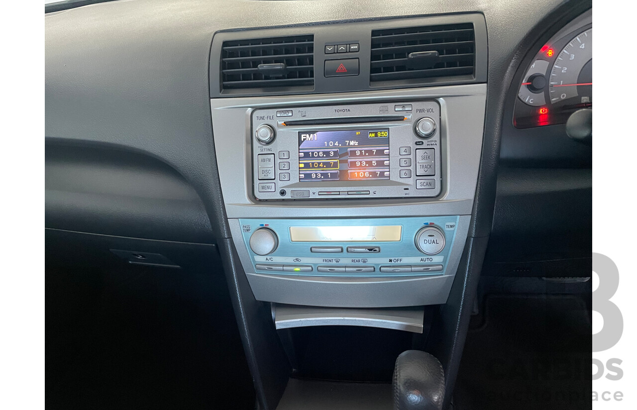 05/10 Toyota Camry ALTISE FWD ACV40R 09 UPGRADE 4D Sedan Green 2.4L