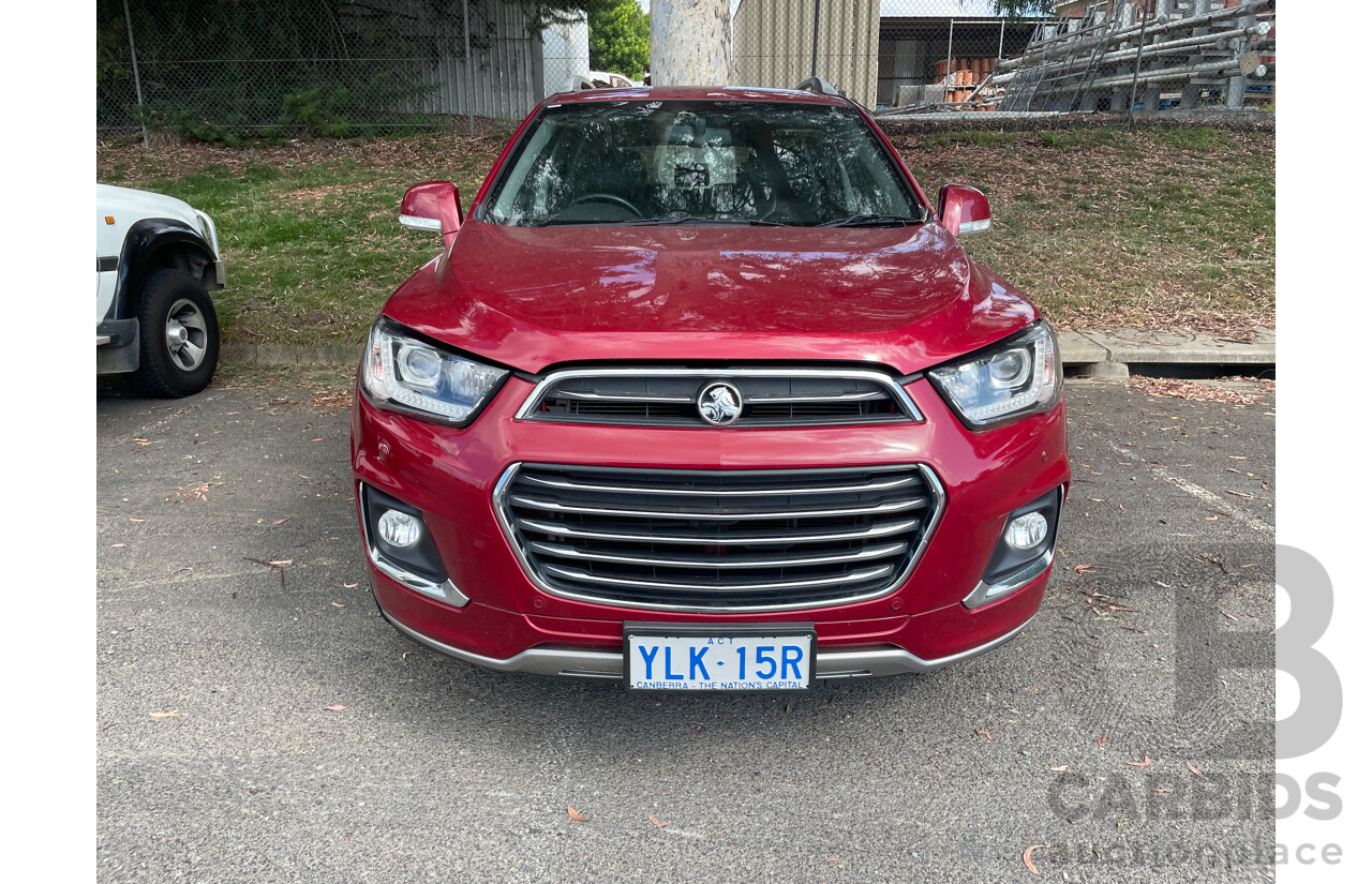 6/2016 Holden Captiva 7 LTZ (awd) CG MY15 4d Wagon Red 2.2L