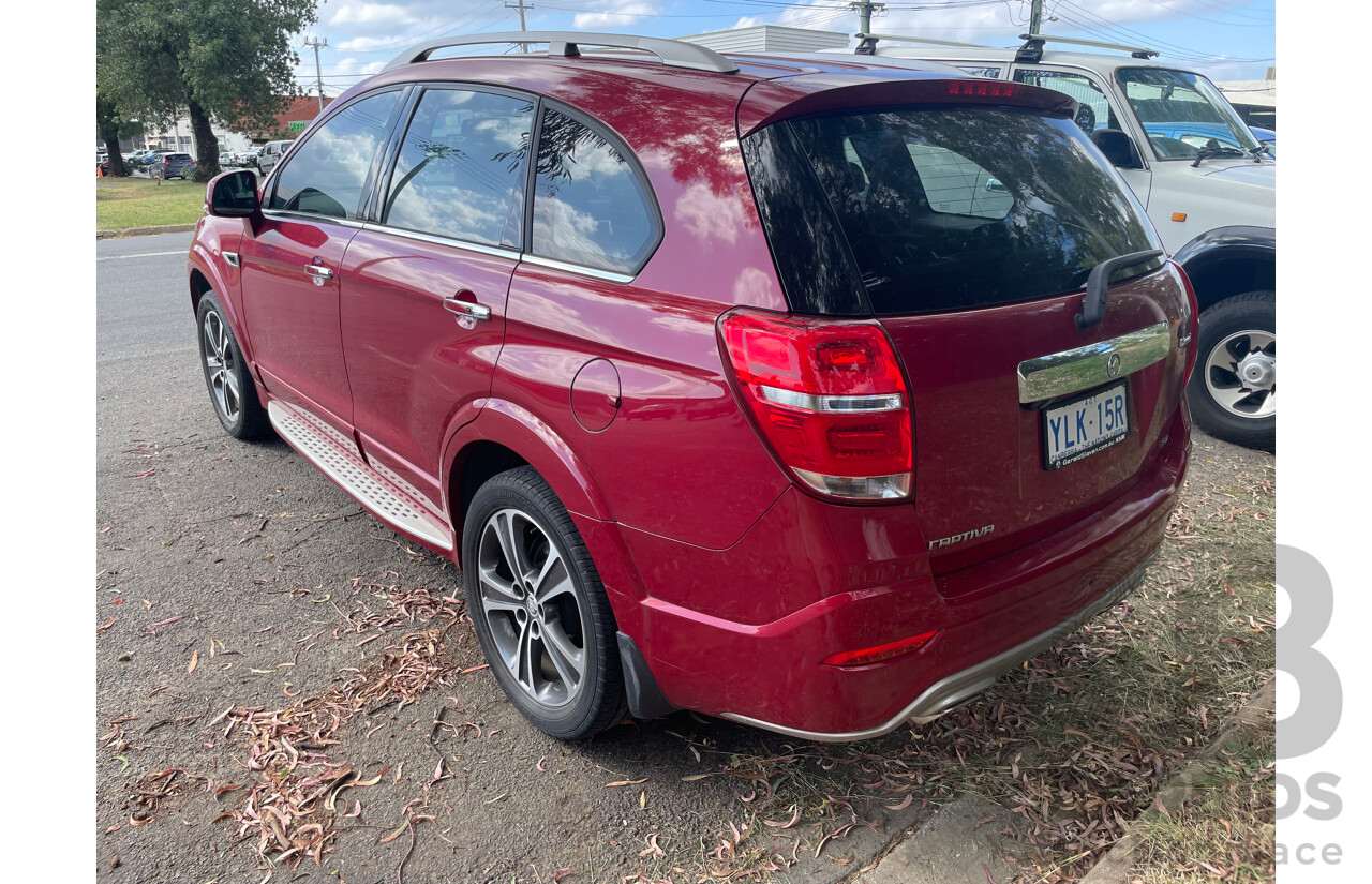 6/2016 Holden Captiva 7 LTZ (awd) CG MY15 4d Wagon Red 2.2L