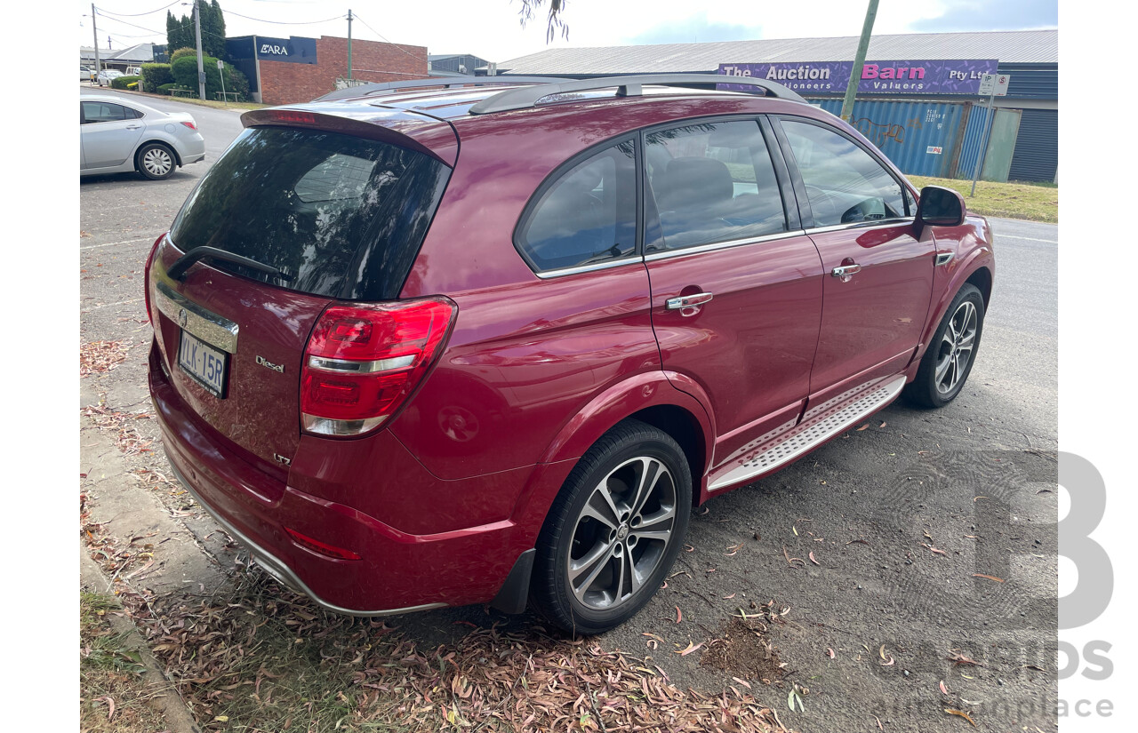 6/2016 Holden Captiva 7 LTZ (awd) CG MY15 4d Wagon Red 2.2L