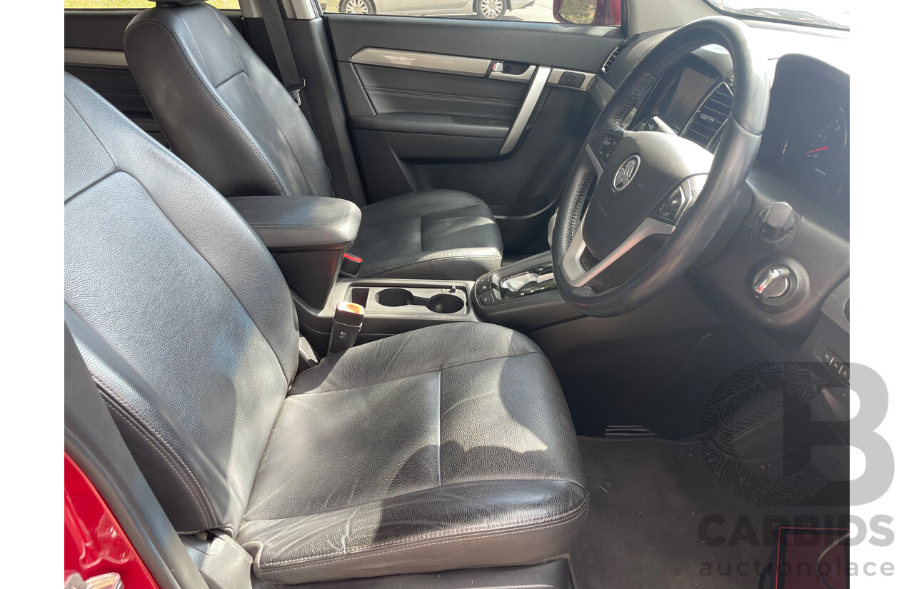 6/2016 Holden Captiva 7 LTZ (awd) CG MY15 4d Wagon Red 2.2L