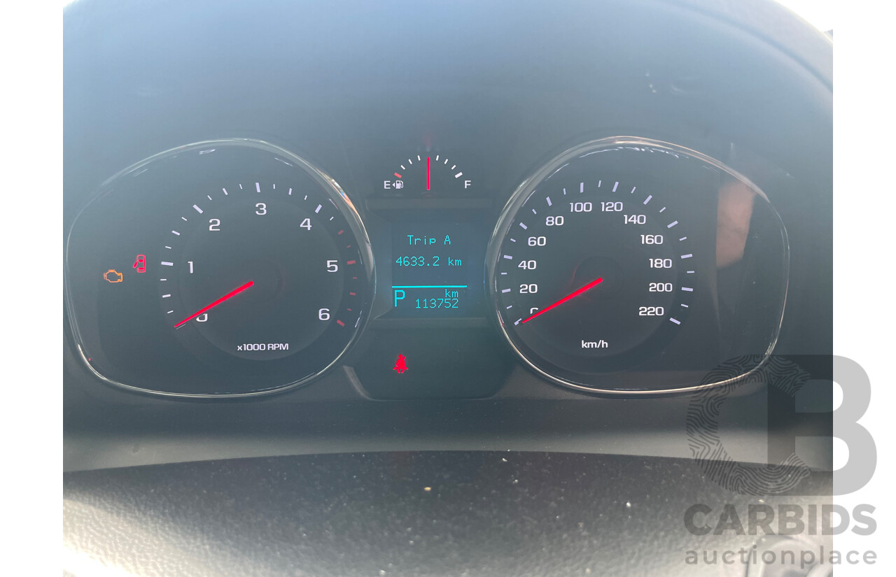 6/2016 Holden Captiva 7 LTZ (awd) CG MY15 4d Wagon Red 2.2L