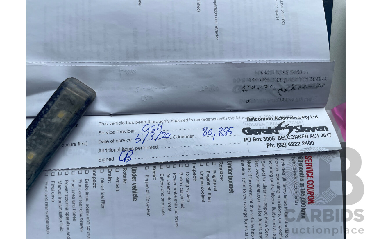 6/2016 Holden Captiva 7 LTZ (awd) CG MY15 4d Wagon Red 2.2L