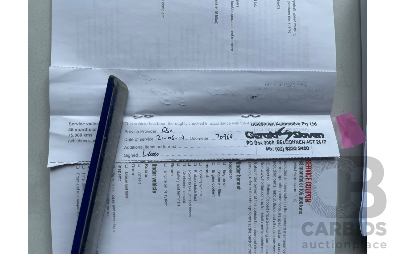 6/2016 Holden Captiva 7 LTZ (awd) CG MY15 4d Wagon Red 2.2L