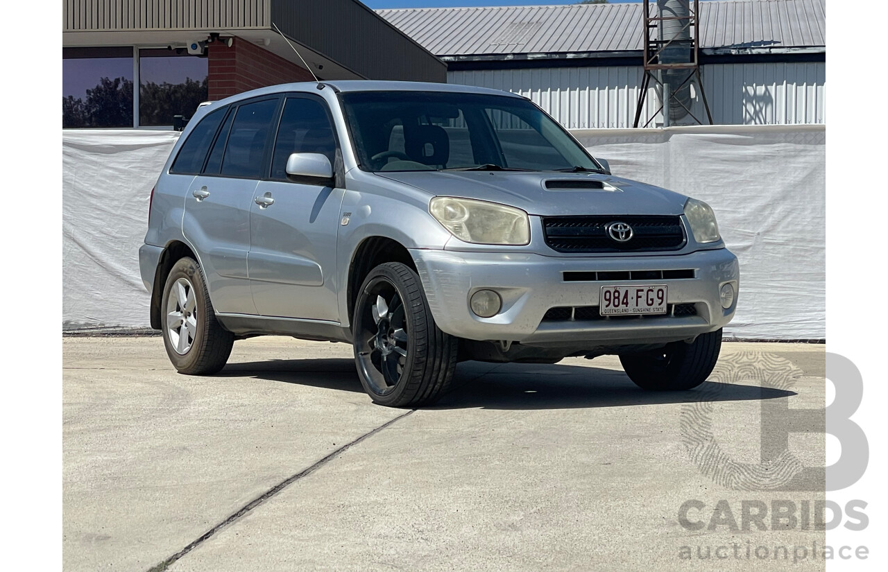 11/2005 Toyota Rav4 CV Sport ACA23R 4d Wagon Silver 2.4L