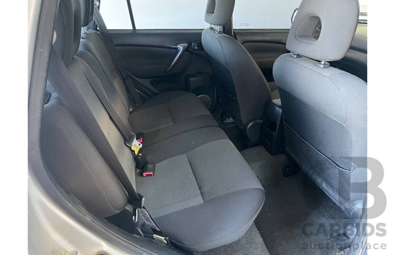 11/2005 Toyota Rav4 CV Sport ACA23R 4d Wagon Silver 2.4L