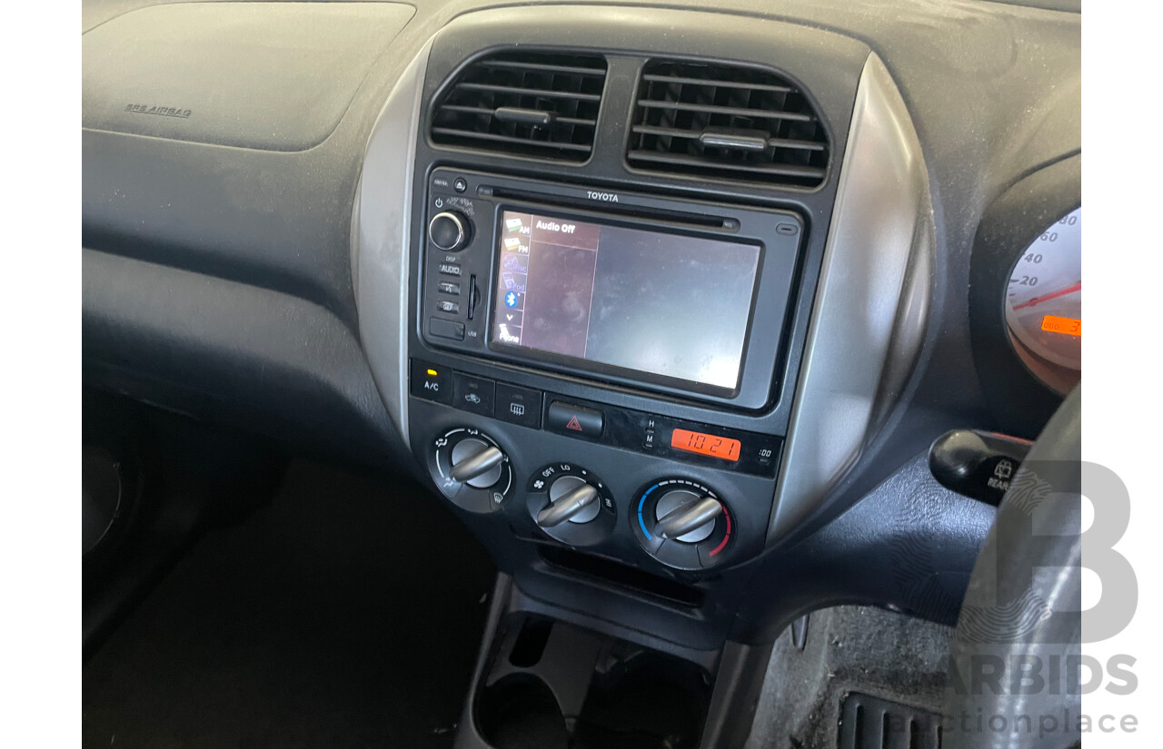 11/2005 Toyota Rav4 CV Sport ACA23R 4d Wagon Silver 2.4L