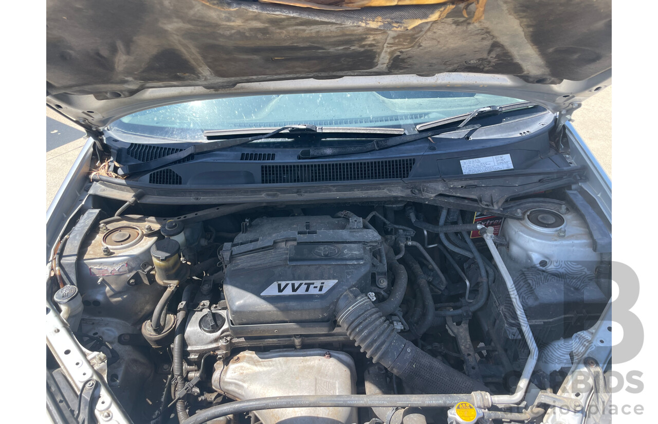 11/2005 Toyota Rav4 CV Sport ACA23R 4d Wagon Silver 2.4L