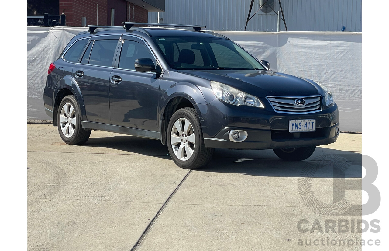4/2012 Subaru Outback 2.5i MY12 4d Wagon Grey 2.5L