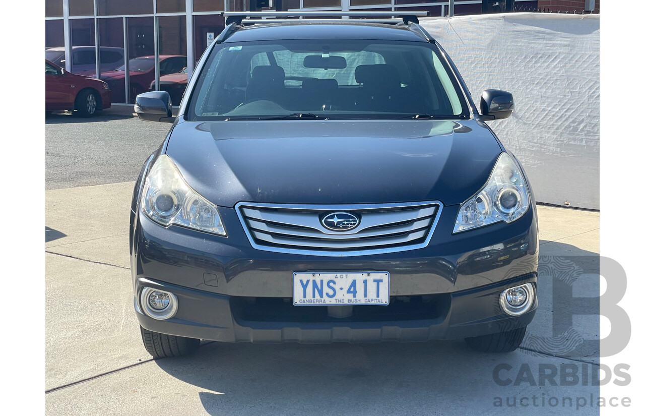4/2012 Subaru Outback 2.5i MY12 4d Wagon Grey 2.5L