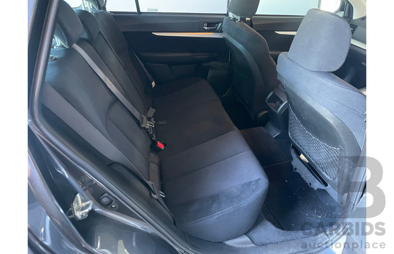 4/2012 Subaru Outback 2.5i MY12 4d Wagon Grey 2.5L