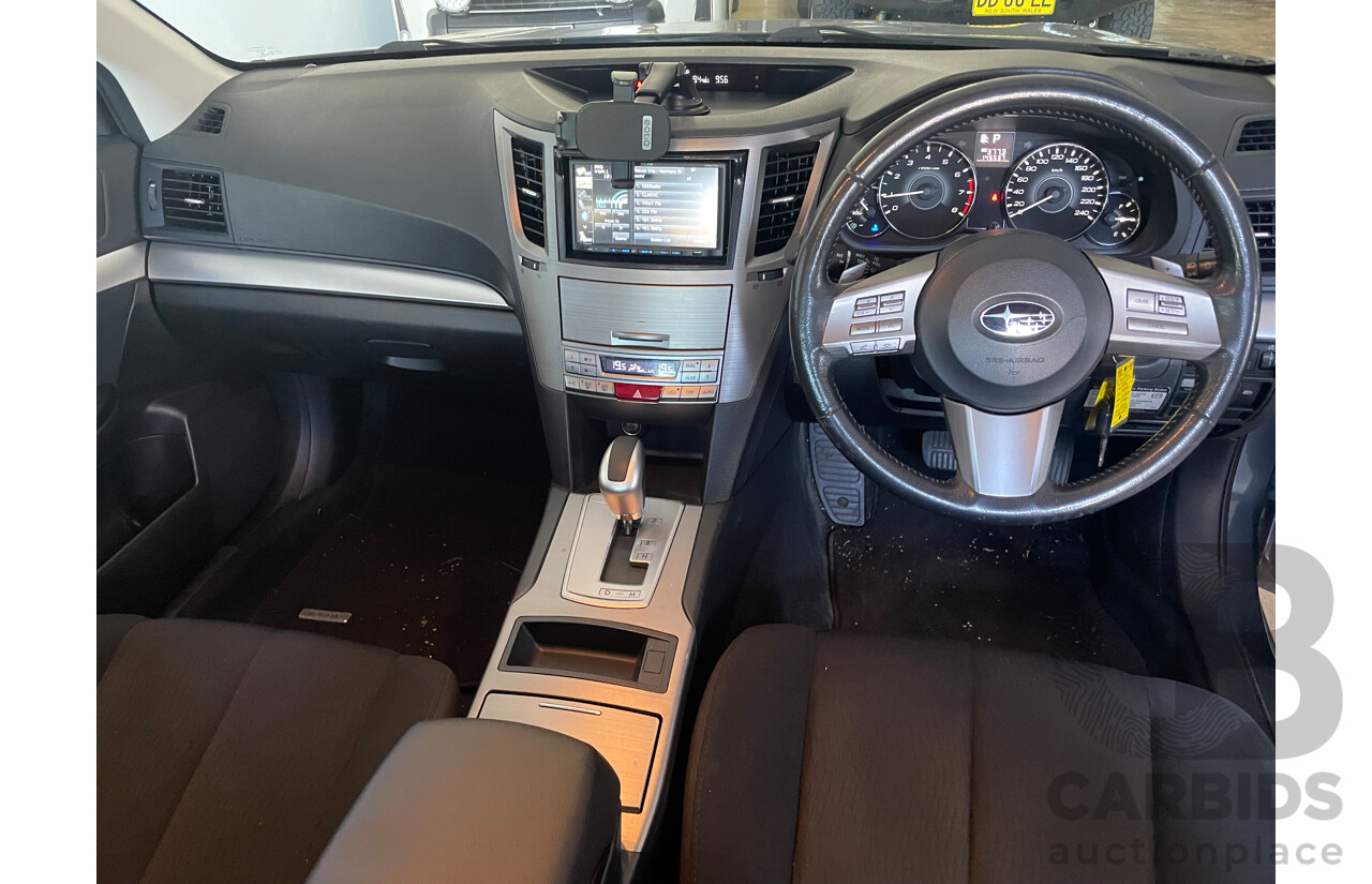 4/2012 Subaru Outback 2.5i MY12 4d Wagon Grey 2.5L