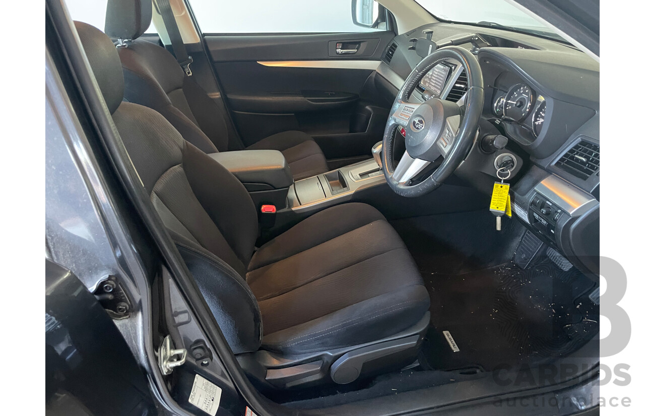 4/2012 Subaru Outback 2.5i MY12 4d Wagon Grey 2.5L