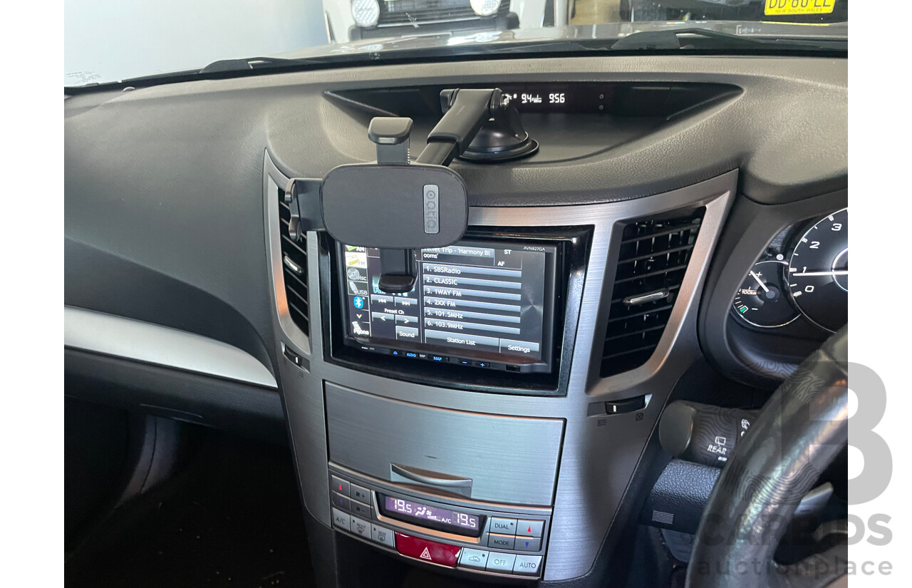 4/2012 Subaru Outback 2.5i MY12 4d Wagon Grey 2.5L