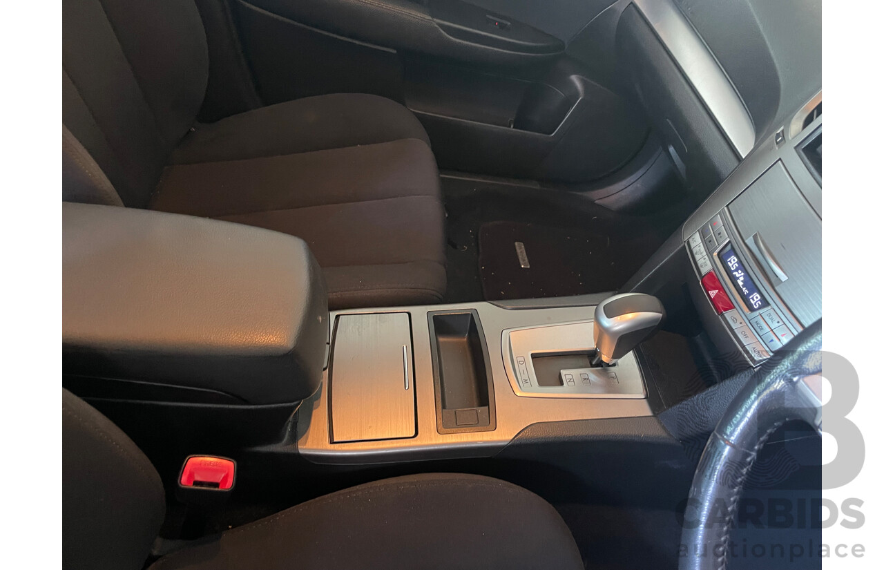 4/2012 Subaru Outback 2.5i MY12 4d Wagon Grey 2.5L