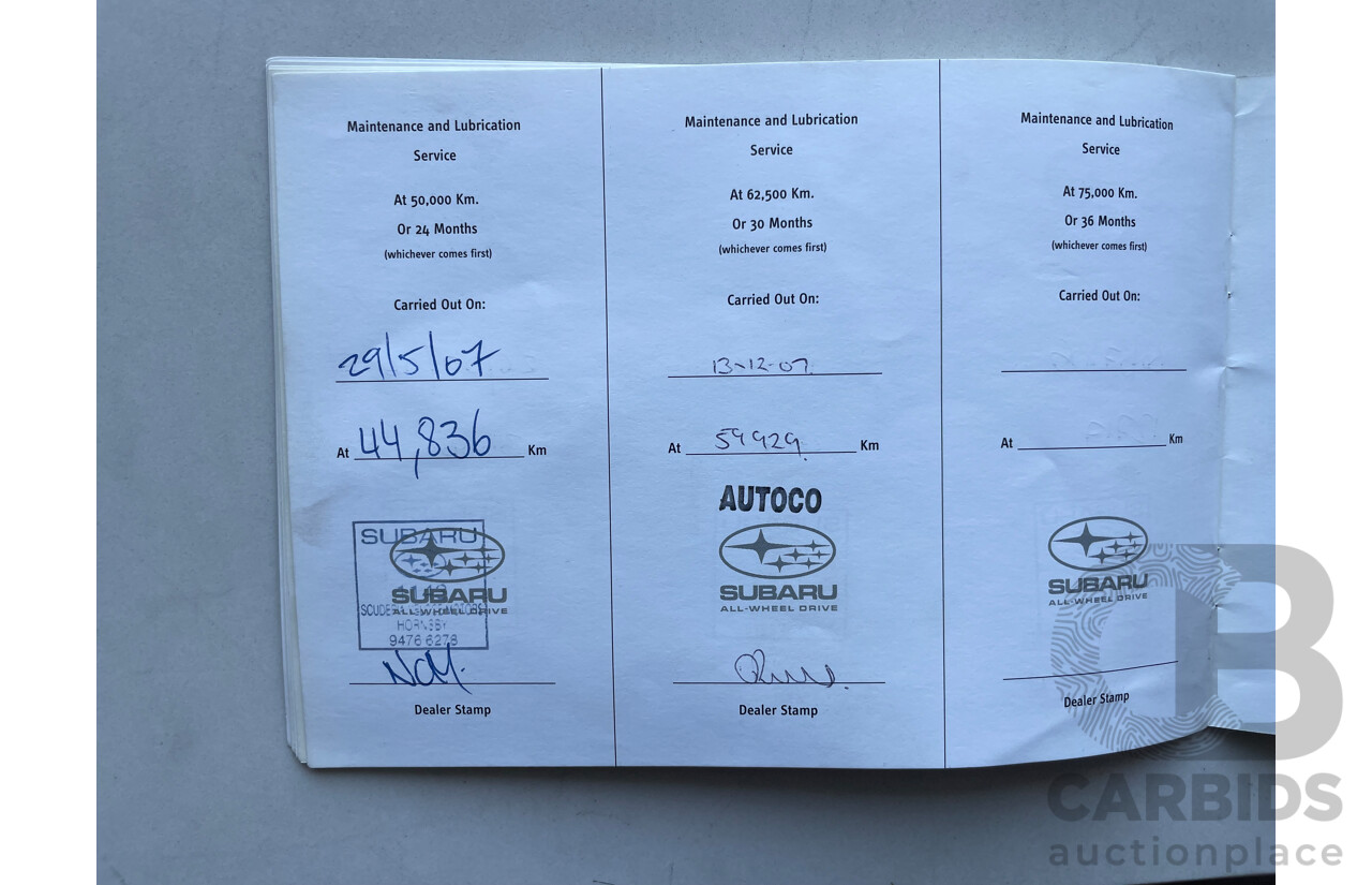 11/04 Subaru Outback 2.5i PREMIUM AWD AWD MY05 4D Wagon Silver 2.5L