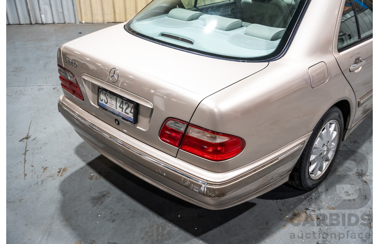 11/1999 Mercedes-Benz E240 Elegance W210 4d Sedan Travertine Beige Metallic 2.4L