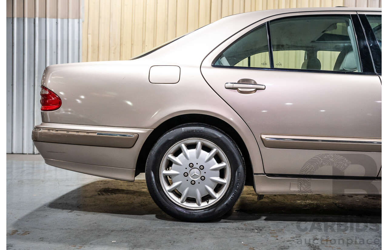 11/1999 Mercedes-Benz E240 Elegance W210 4d Sedan Travertine Beige Metallic 2.4L