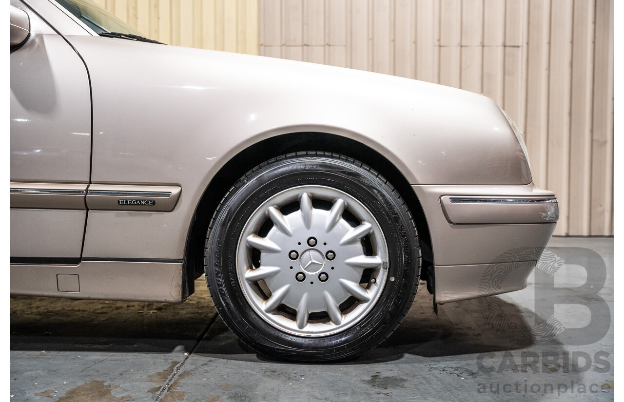 11/1999 Mercedes-Benz E240 Elegance W210 4d Sedan Travertine Beige Metallic 2.4L