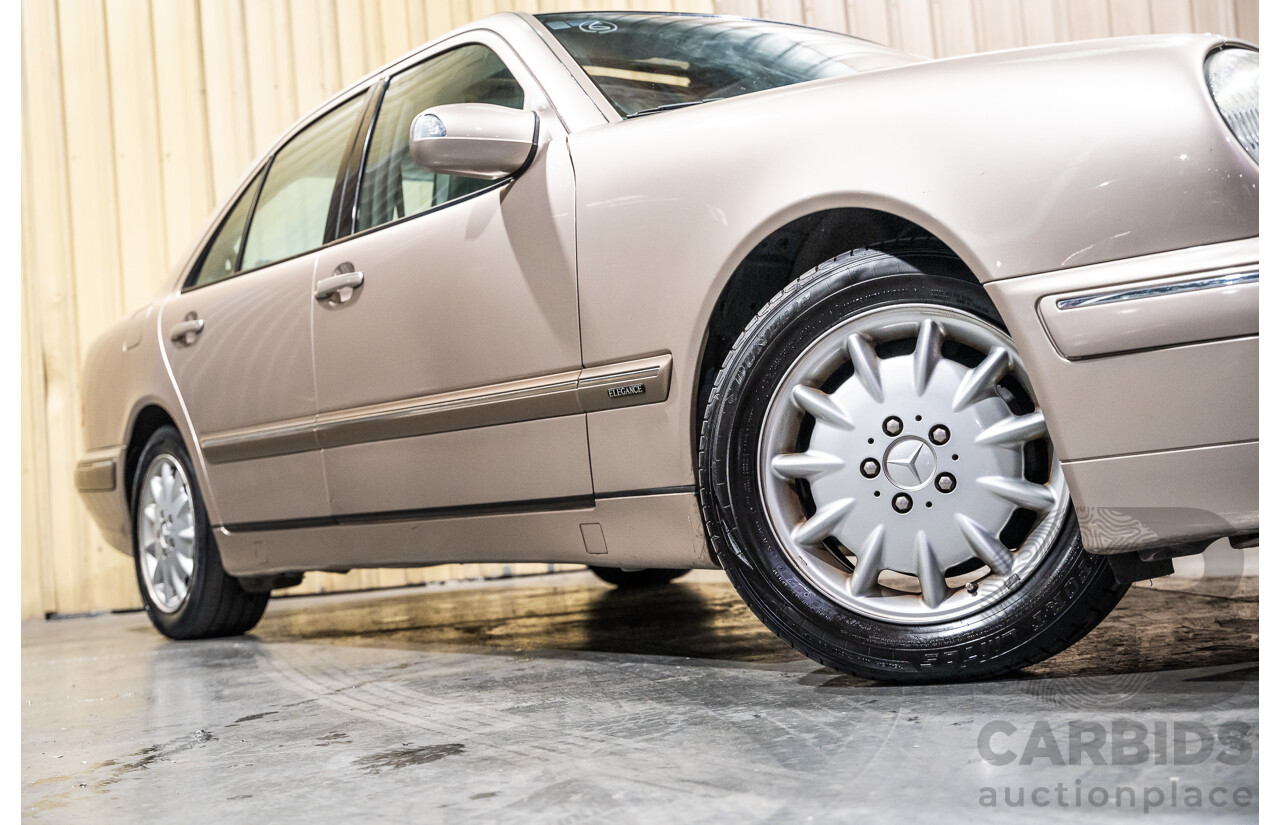 11/1999 Mercedes-Benz E240 Elegance W210 4d Sedan Travertine Beige Metallic 2.4L