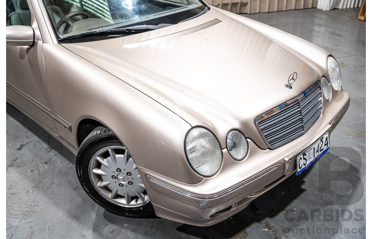 11/1999 Mercedes-Benz E240 Elegance W210 4d Sedan Travertine Beige Metallic 2.4L