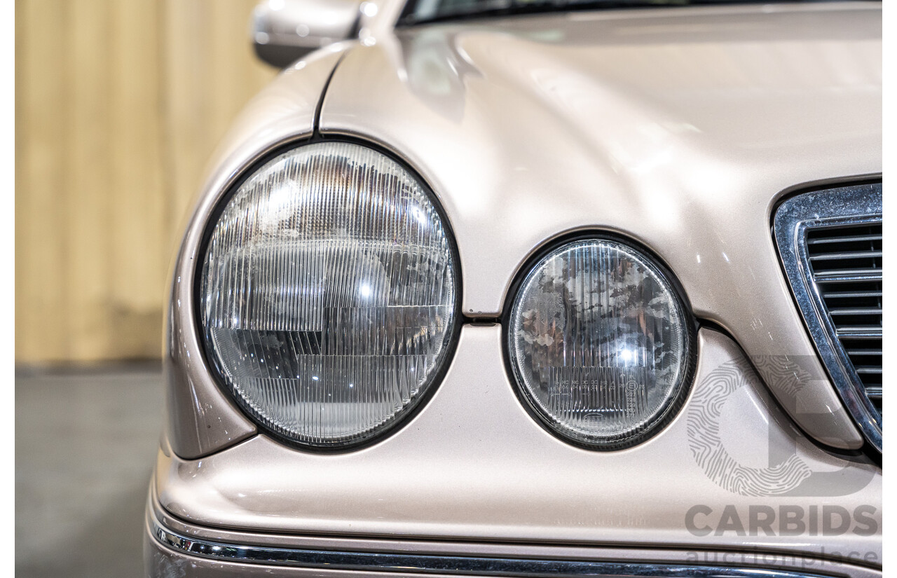 11/1999 Mercedes-Benz E240 Elegance W210 4d Sedan Travertine Beige Metallic 2.4L