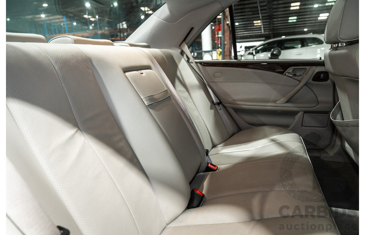 11/1999 Mercedes-Benz E240 Elegance W210 4d Sedan Travertine Beige Metallic 2.4L